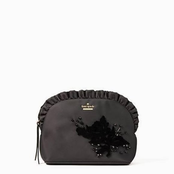 NEW Kate Spade Dawn Place Embellished Black Small